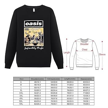 Amazon.co.jp: [VANGLI] オアシス OASIS バンド スウェット